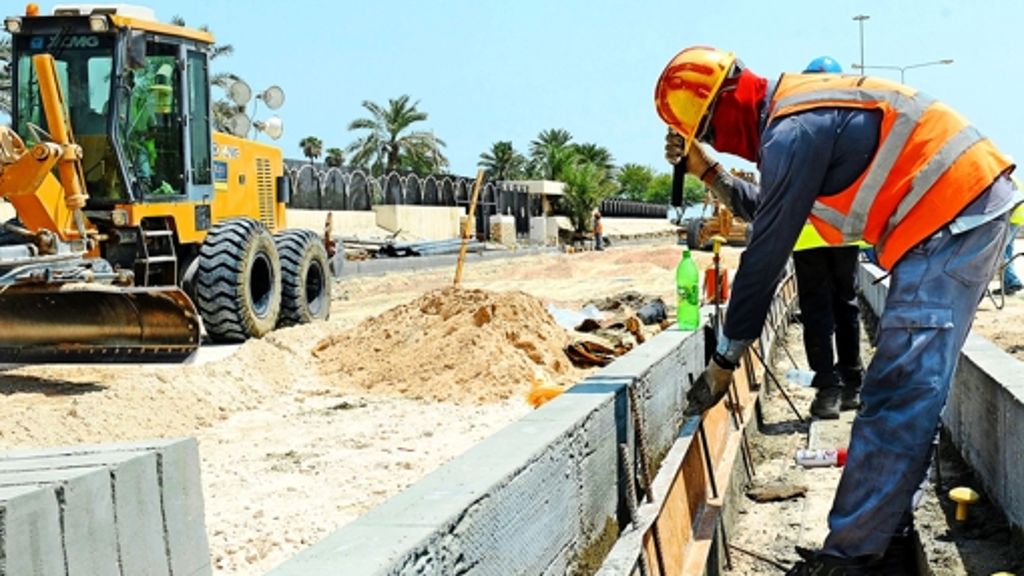 Bauen in Katar: Unternehmen weisen Fifa-Schelte zurück