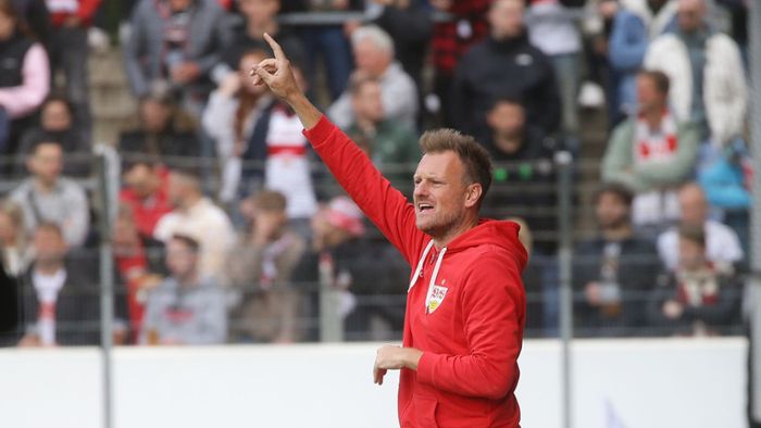 Fußball-Regionalliga: Das sagt Trainer Markus Fiedler zur Erfolgsserie des VfB Stuttgart II