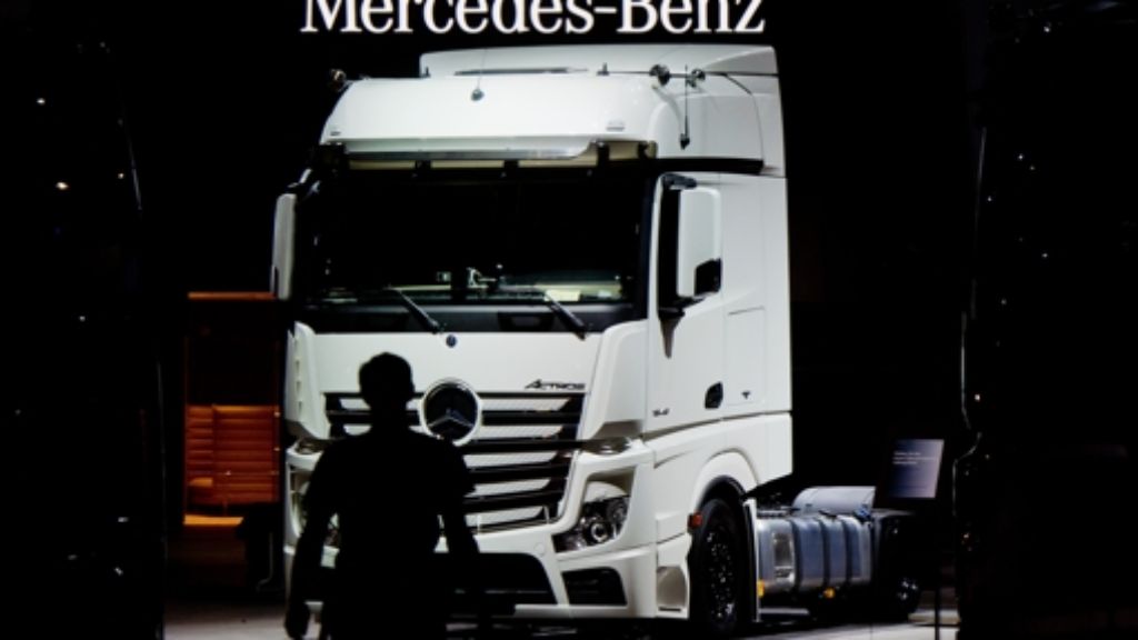 Daimler: Nutzfahrzeuge verkaufen sich gut