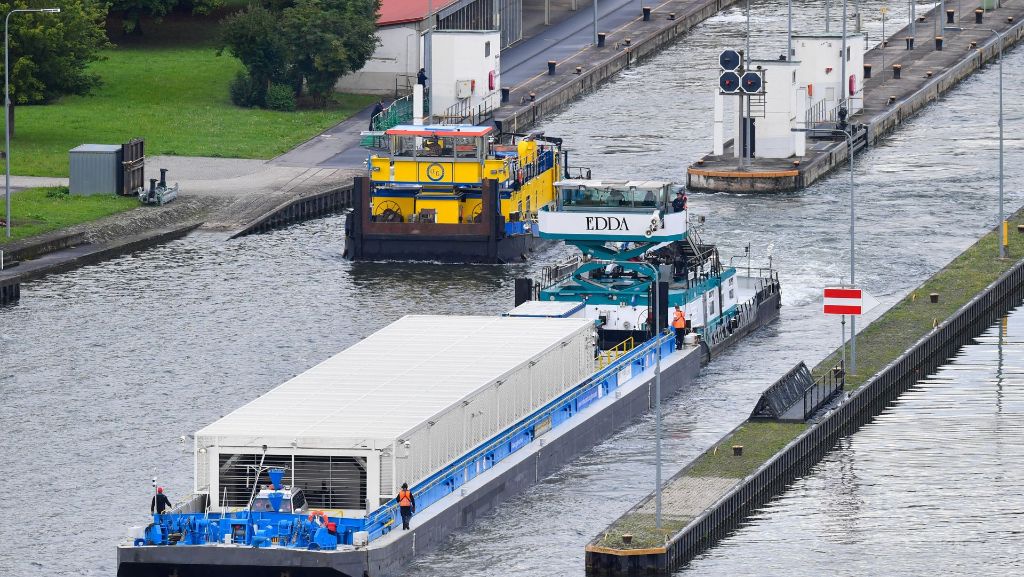 Castor-Transport auf dem Neckar: Umweltaktivisten wollen Proteste fortsetzen