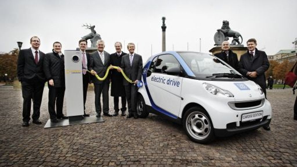 Elektro-Smarts in Stuttgart: 500 Autos für Kurzstrecken zu mieten
