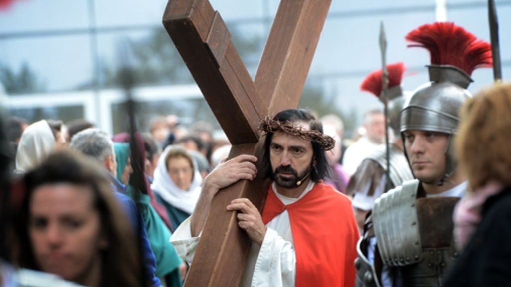 Italienische Gemeinde: Leidensweg Jesu durch Bad Cannstatt
