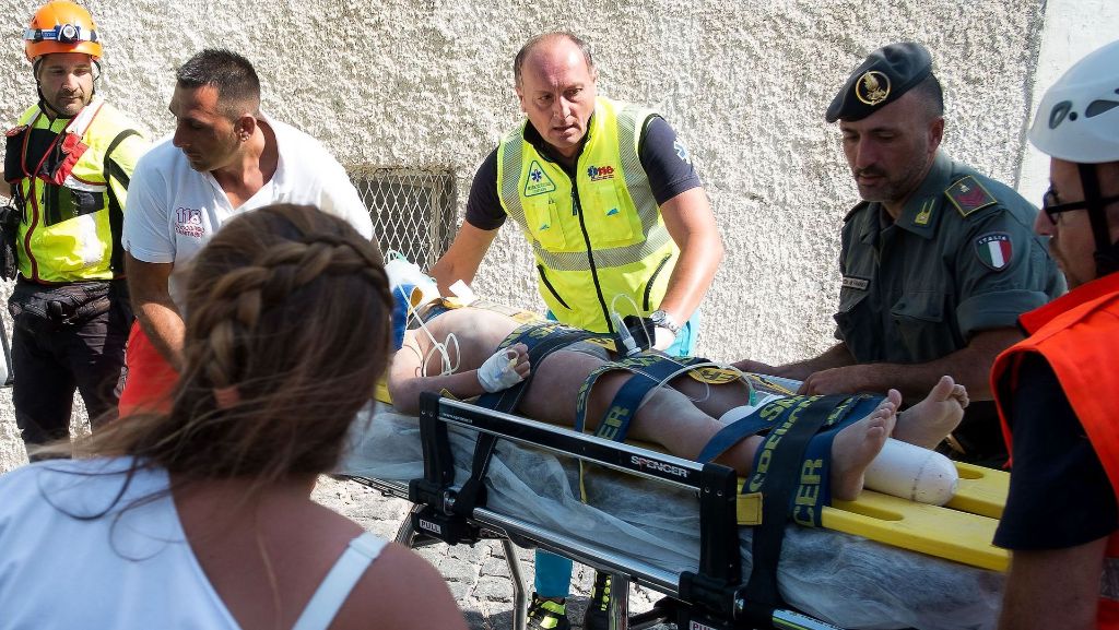Erdbeben in Ischia: Drei Kinder aus Trümmern gerettet