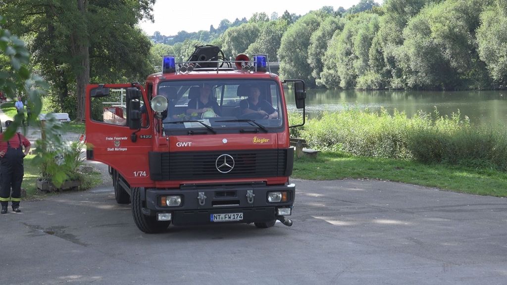 Neckar bei Nürtingen: Badeausflug endet tödlich
