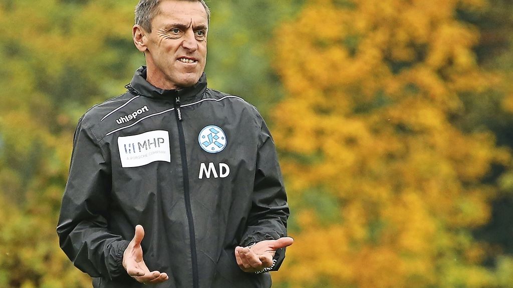 Stuttgarter Kickers Chefcoach Dieter Märkle: „Ich musste nicht lange überlegen“