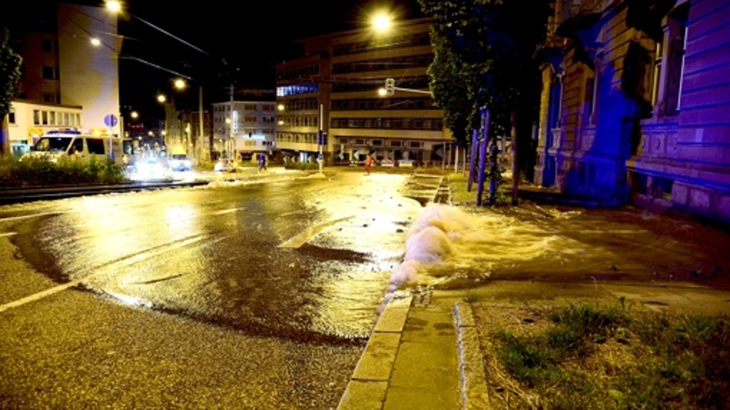 Straßenschäden in Stuttgart: Viel Ärger mit kaputten Wasserrohren