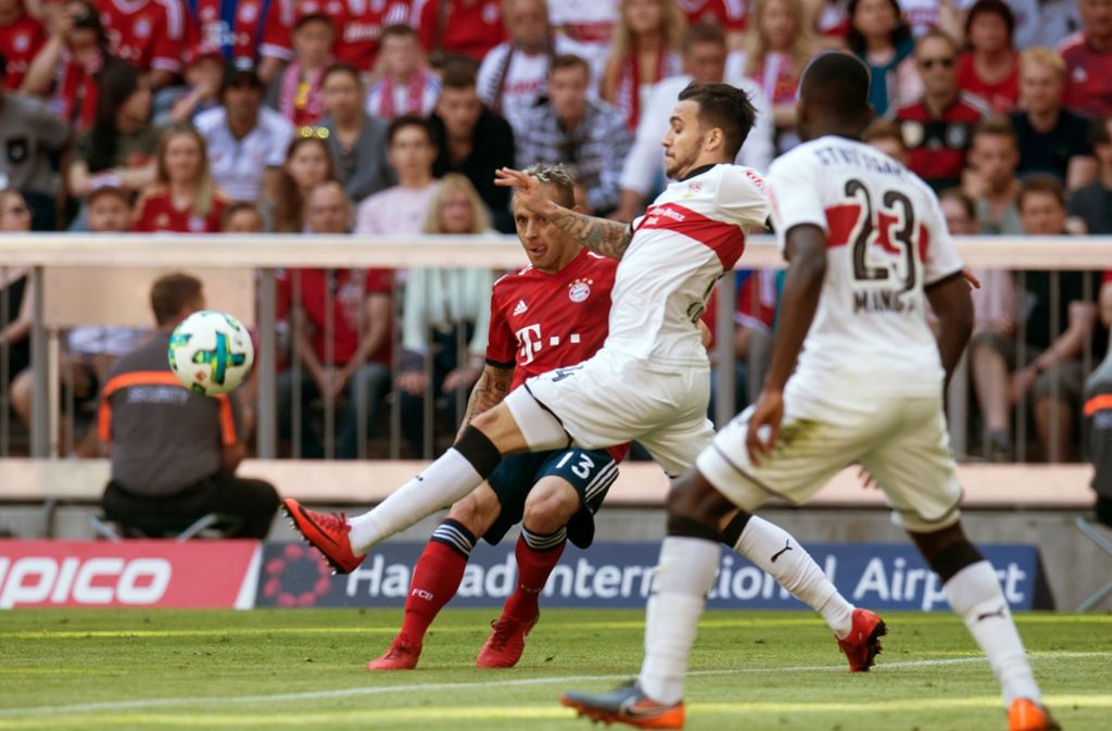 Donis stellte die Bayern-Defensive in der ersten Halbzeit mehrfach vor Probleme.