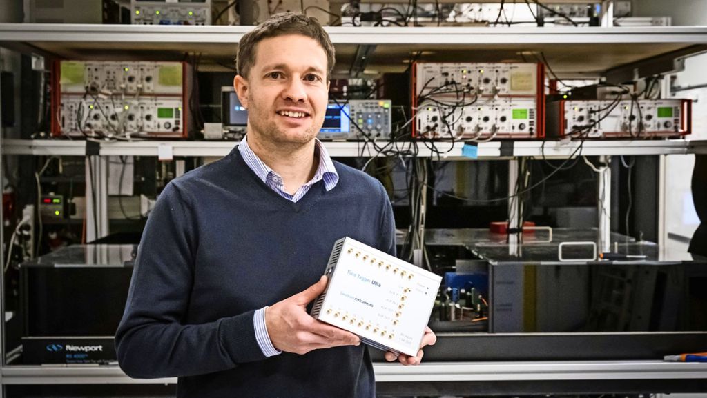 Start-up Swabian Instruments aus Schwieberdingen: Mit schwäbischer Präzision Atomen auf der Spur