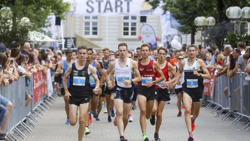 Sportevent in Ludwigsburg: Sebastian Hendel gewinnt den Citylauf