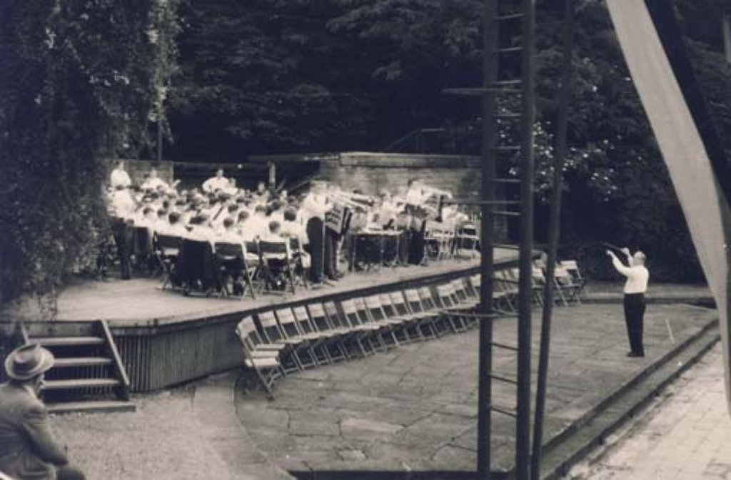 Die Freilichtbühne Killesberg im Jahr 1961