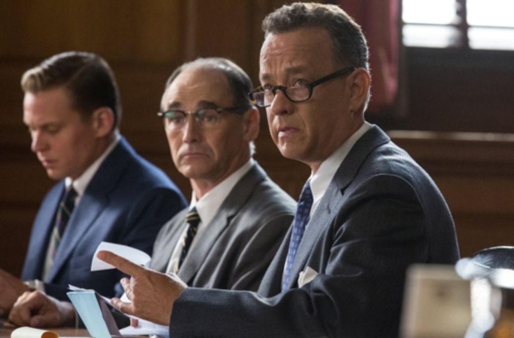 Tom Hanks spielt die Hauptrolle in „Bridge of Spies“ – der Streifen könnte den Oscar als bester Film gewinnen.
