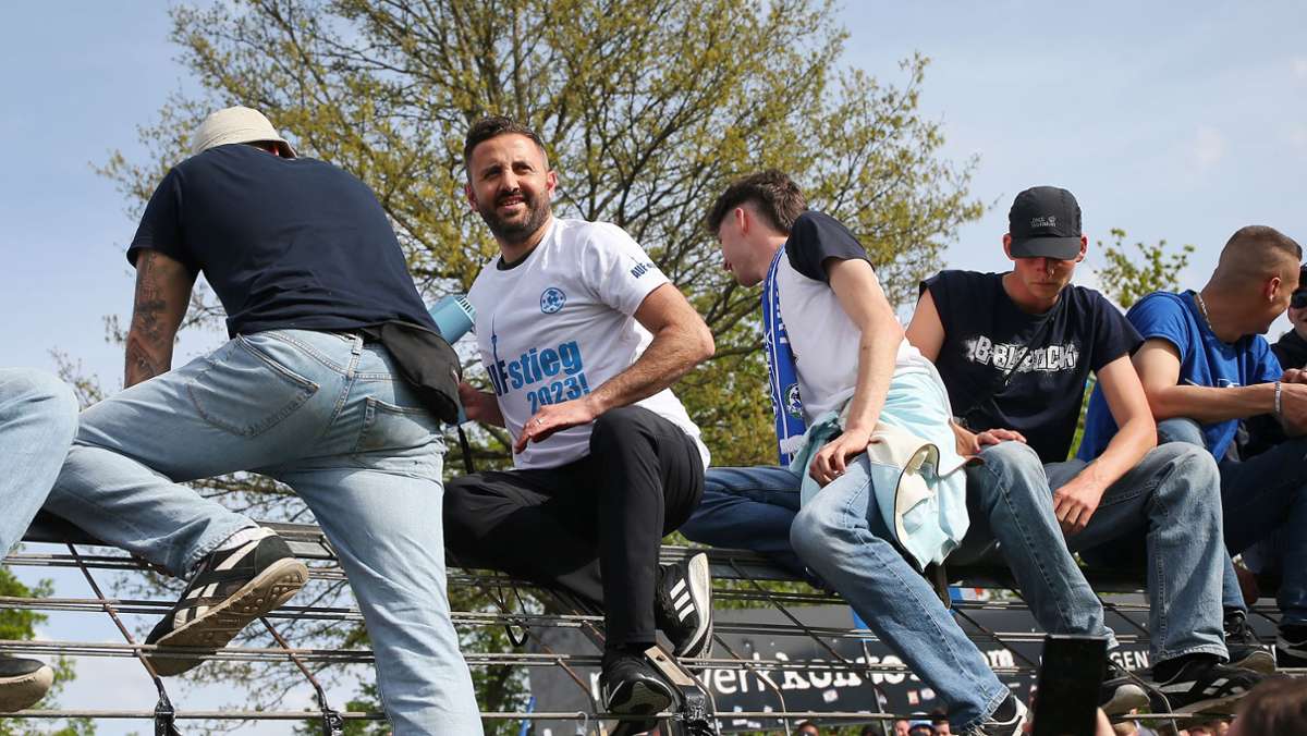Stuttgarter Kickers  beim SSV Reutlingen: Mustafa Ünal: „Wer jetzt nicht feiert, hat im Fußball nichts zu suchen“