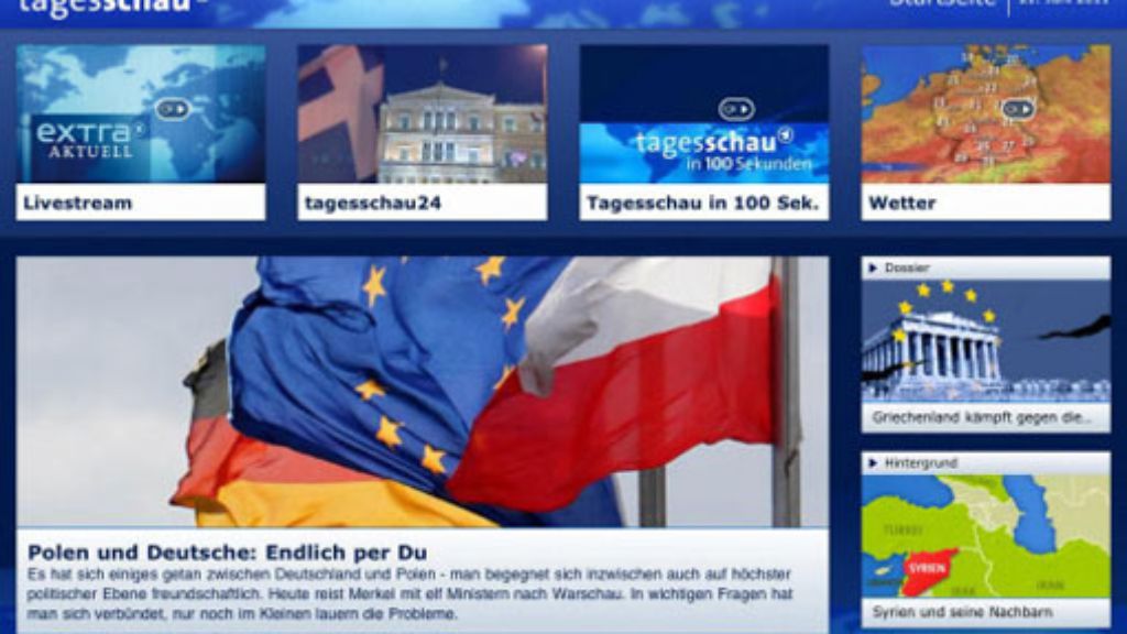 Tagesschau-App: Zeitungen reichen Klage gegen ARD ein