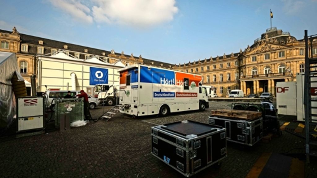 Medien bei der Landtagswahl: Ganz Deutschland guckt am Wahlsonntag  auf Stuttgart
