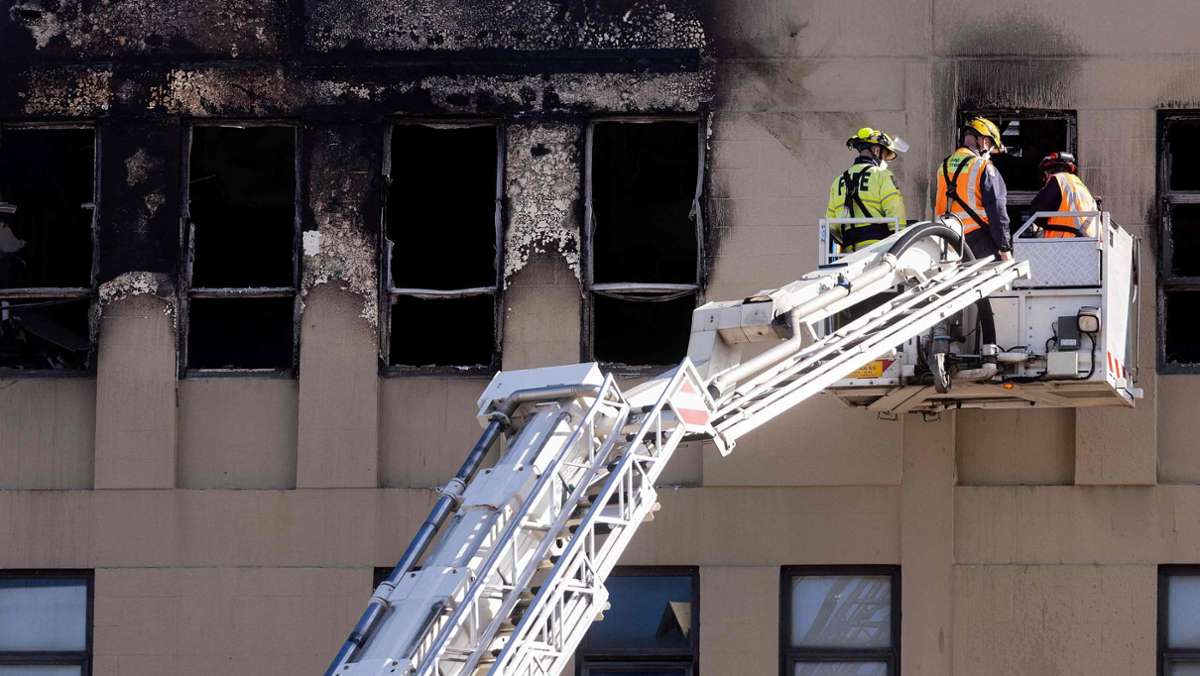 Brand in Wellington: Feuer in Hostel wurde offenbar gelegt – Zahl der Toten unklar