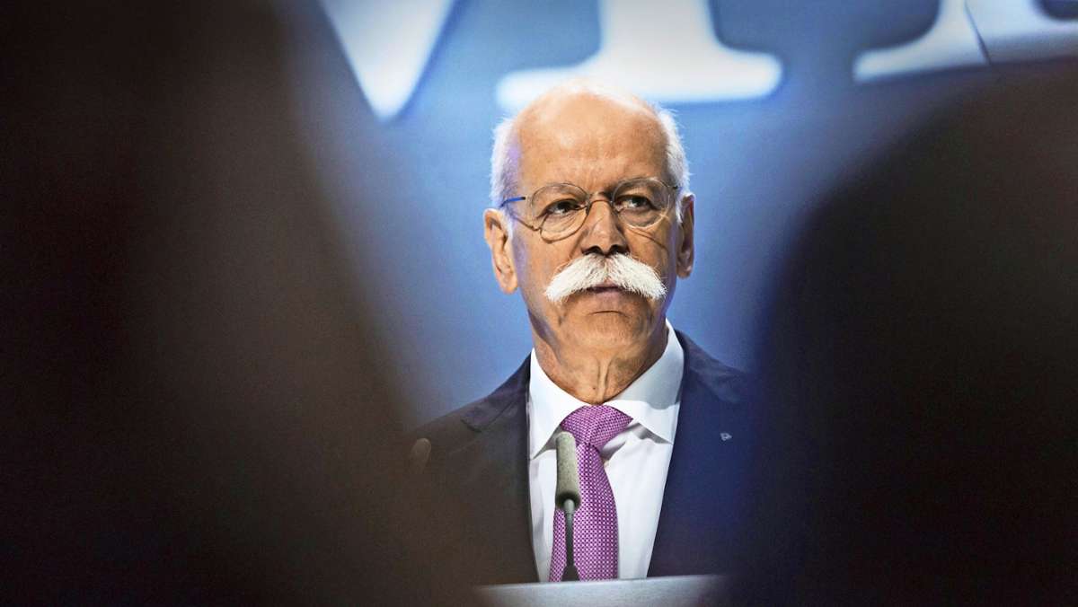 Nach Zetsches Rückzug: Zetsche sagt ab – Daimler  muss von vorne  suchen