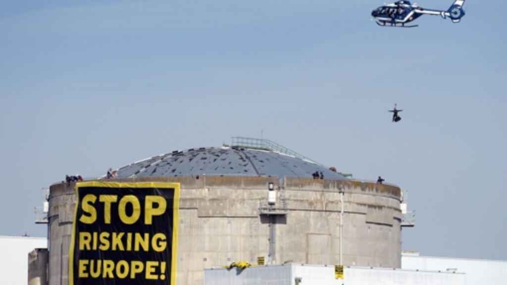 Terrorgefahr: Greenpeace sieht zwei AKW bedroht