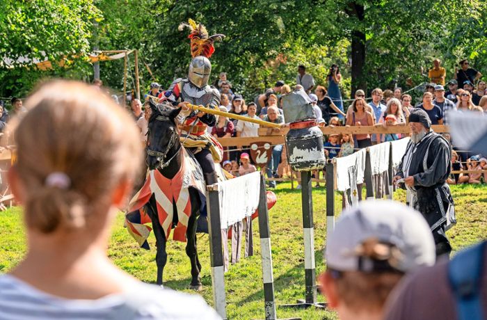 Mittelalterspektakel in Renningen: Tausende tauchen endlich wieder ins Mittelalter ab