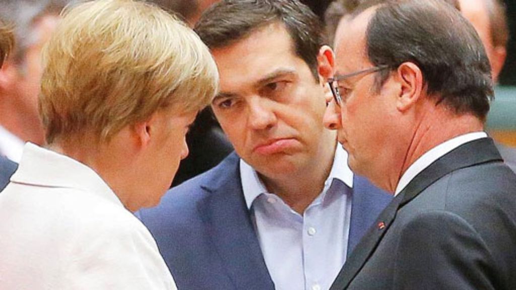 Krisengipfel zu Griechenland: Merkel: Keine Einigung um jeden Preis
