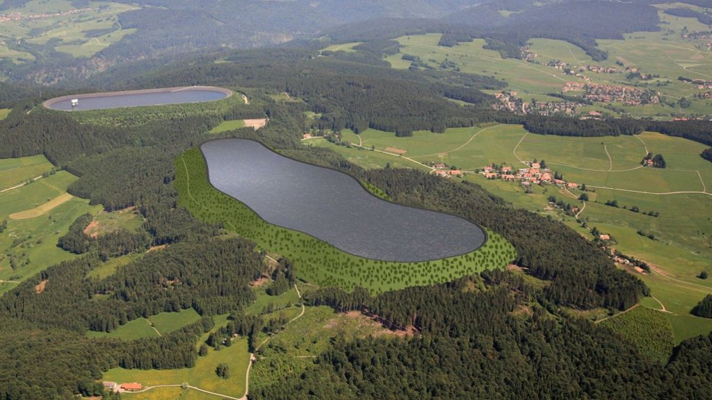 Pumpspeicherwerk im Hotzenwald: Still ruht der See