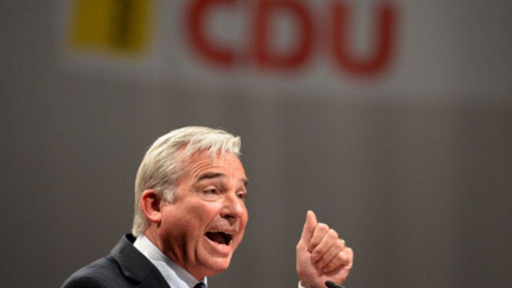 CDU-Landesparteitag: Strobl macht Parteikollegen Feuer