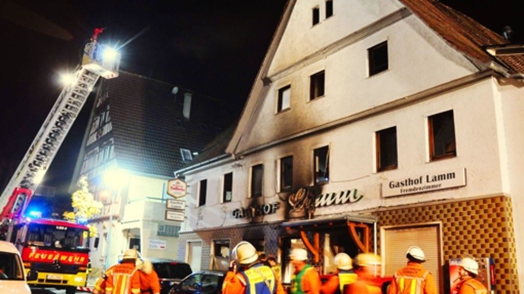 Brandstiftung in Remseck: Die Anwohner sind schockiert