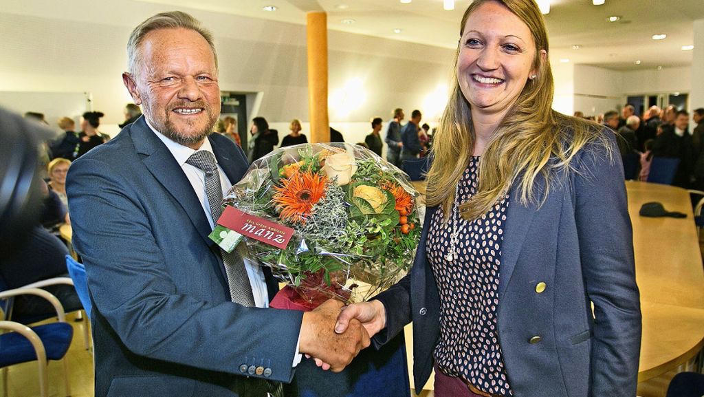 Neckartenzlingen: Melanie Gollert gewinnt Bürgermeisterwahl