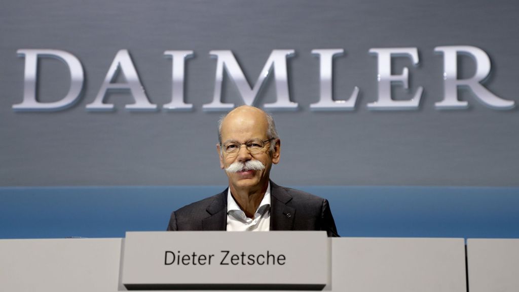 Daimler: Dieter Zetsche bekommt weniger Geld
