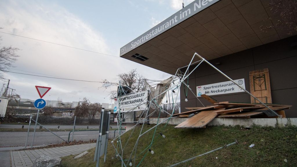 Schäden nach Unwetter: Sturmtief „Egon“ wütet über Stuttgart