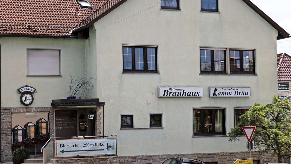 Brauhaus Lamm in Weiler zum Stein: Biergarten-Neustart im Sommer ist wahrscheinlich