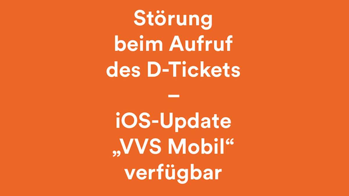 Deutschlandticket: Was hat es mit der Warnmeldung in der VVS-App auf sich?