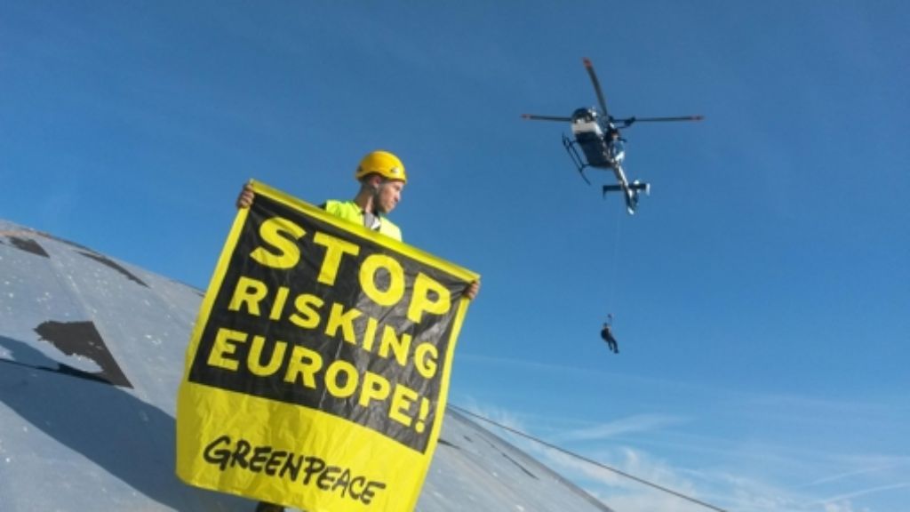 Gefechte in der Ukraine: Greenpeace besorgt um Atomkraftwerk