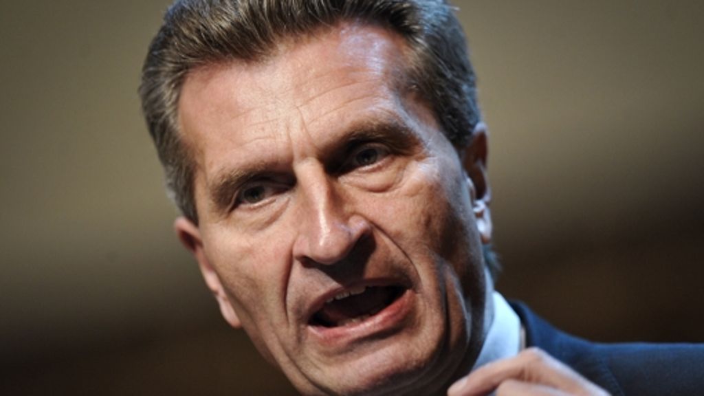 EnBW-Deal: Oettinger gibt sich verschwiegen