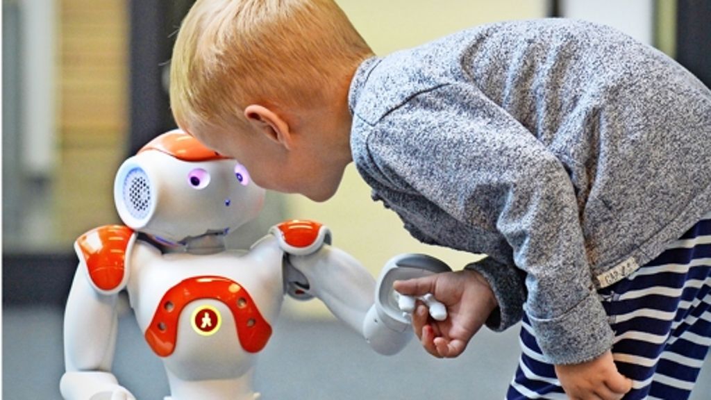 Kinderwissen: Ein  Roboter als Sprachlehrer