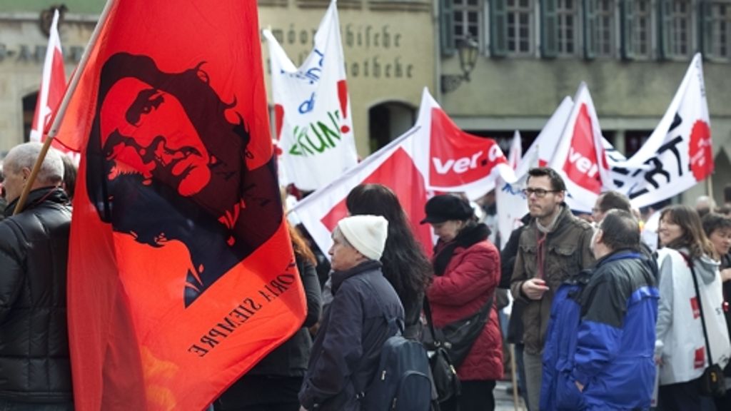 Verdi-Streik: Für mehr Lohn und Respekt