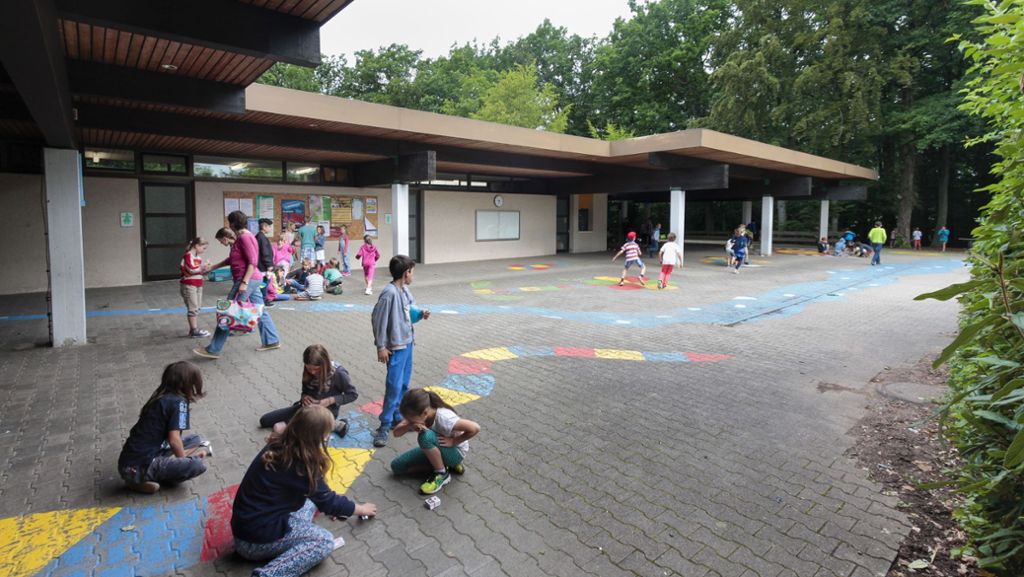 Grundschule Warmbronn: Die Mensa wird nun doch an die Schule angebaut