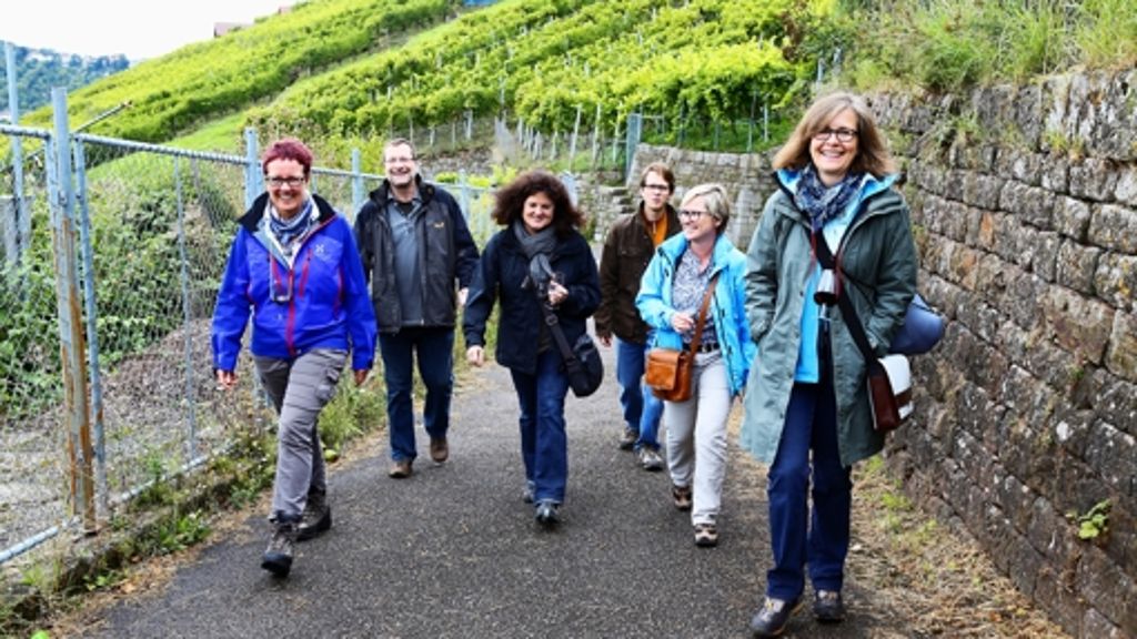„Wandernde Weinprobe“ in Degerloch: Wandern statt hocken