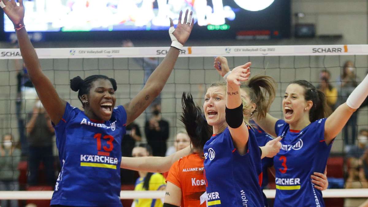 Volleyball-Bundesliga: Punktsieg statt Pokalsieg für Allianz MTV Stuttgart