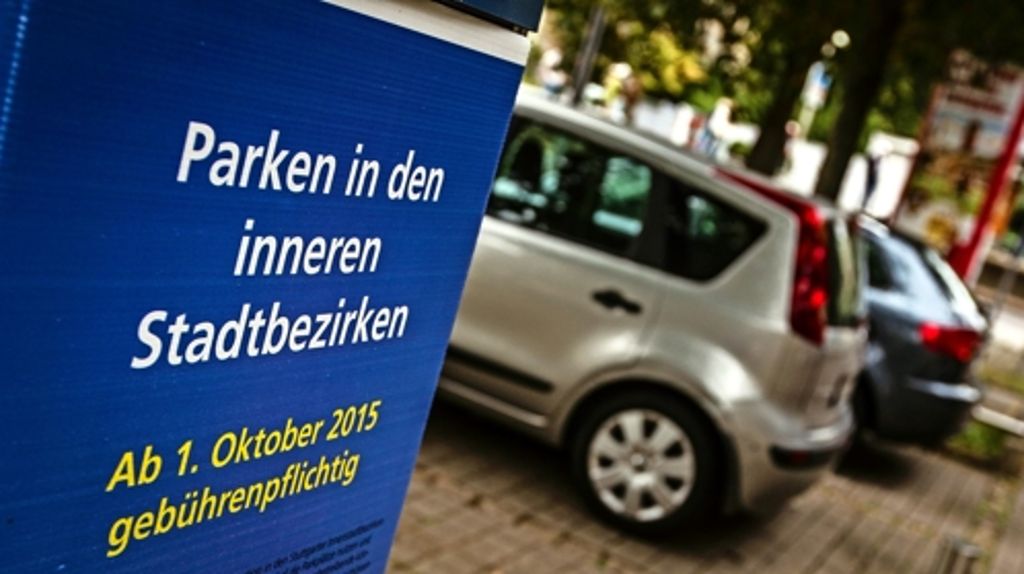 Parkraummanagement Stuttgart-Nord: Bezirksbeirat nickt dritte Stufe ab
