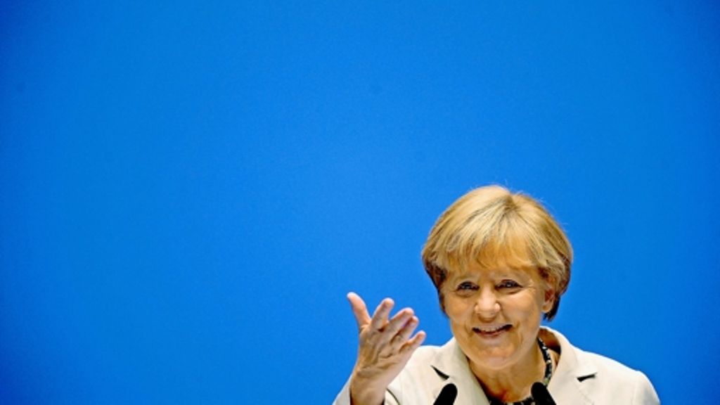 Angela Merkel im Wahlkampf: Die Dame auf der Wolke