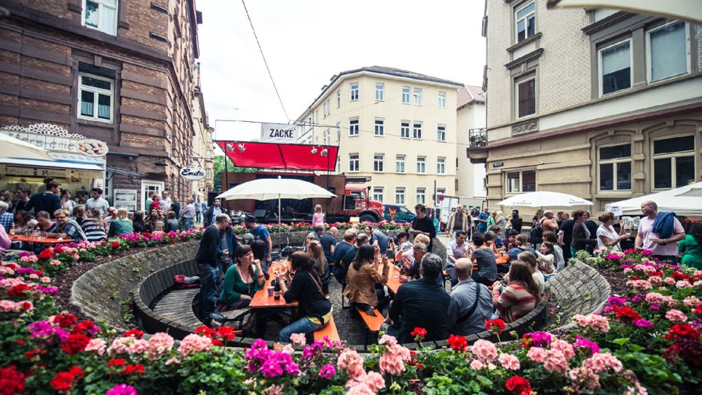 Heusteigviertelfest in Stuttgart: Beim Straßenfest lässt es der Süden krachen