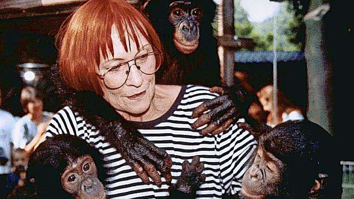 Nachruf auf die Stuttgarterin  Gundi Scharpf: Die Tierpflegerin, die ihre Wohnung mit Affenbabys teilte