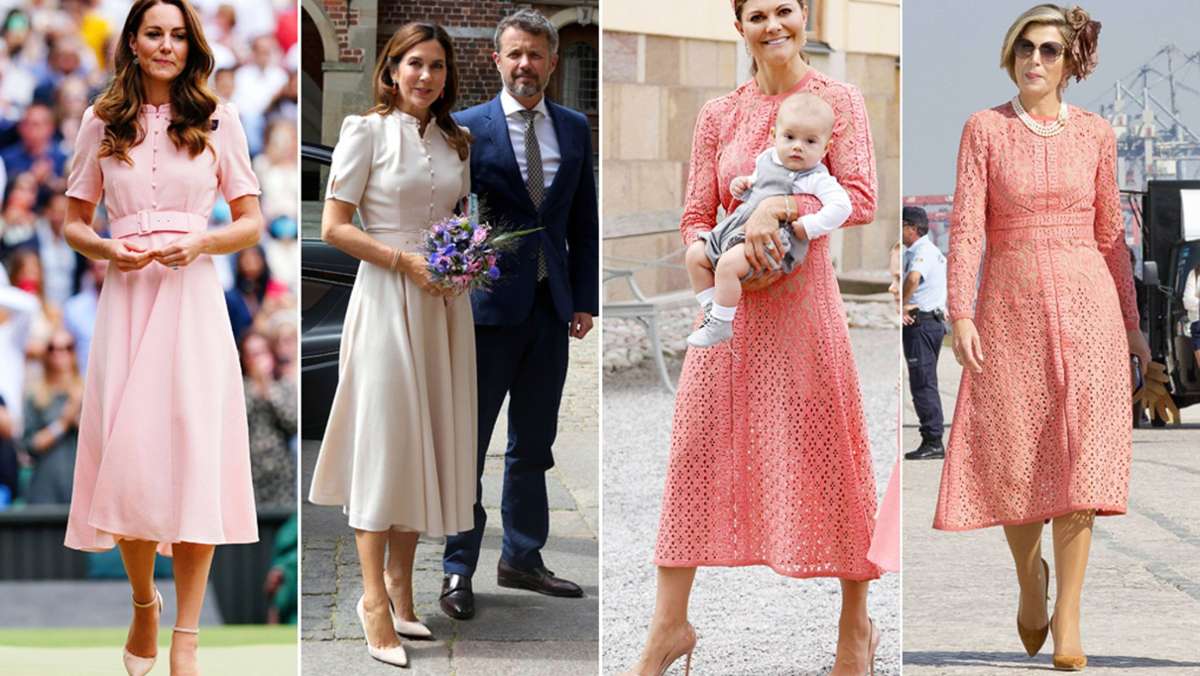 Kate, Mary, Victoria oder Máxima: Wenn Royals zum gleichen Kleid greifen