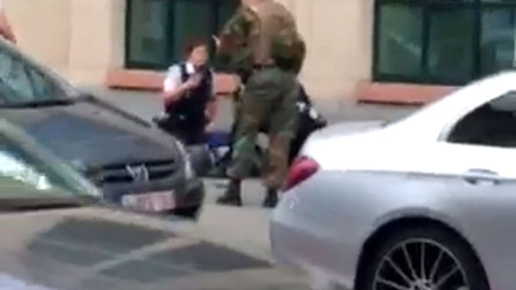 Messerattacke in Brüssel: 30-Jähriger nach Angriff auf Soldaten niedergeschossen