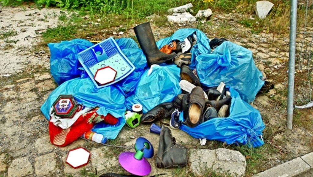 Kreis Esslingen: Müllsünden nehmen zu