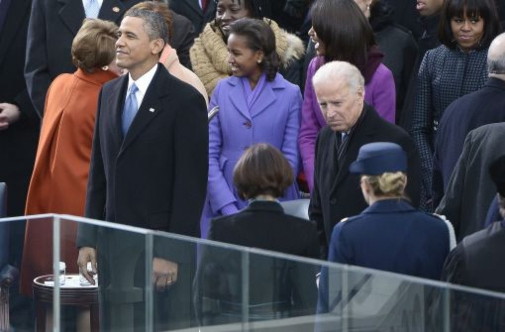 US-Präsident Barack Obama (links) und Vizepräsident Joe Biden (rechts)