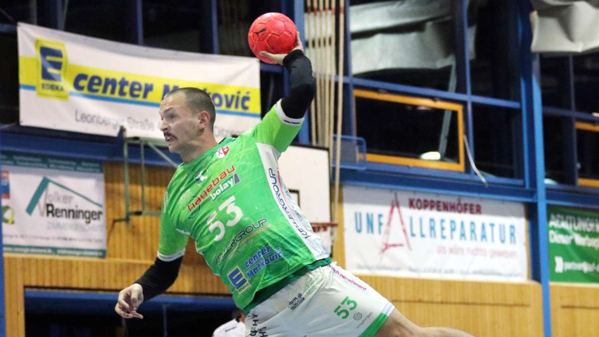 Handball Verbandsliga: TSF Ditzingen verhindern acht Sekunden vor Schluss die Blamage