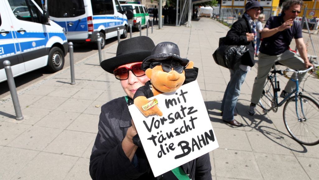 Protest gegen Stuttgart 21: Der Widerstand ist sich nicht mehr grün