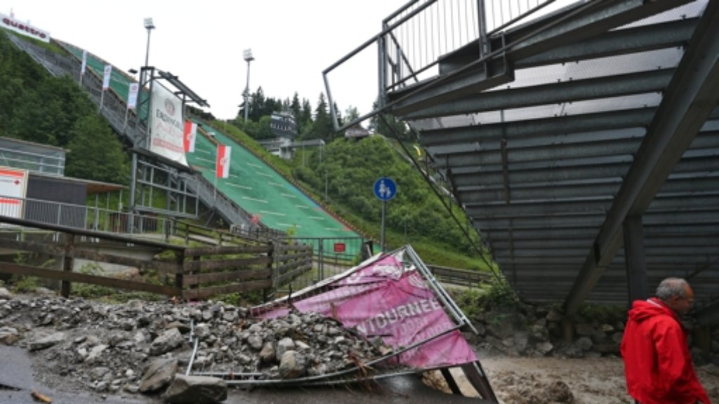 Schlammlawine in Oberstdorf: 20 Menschen dürfen nicht in Häuser zurück