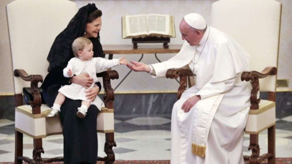 Königin Silvias Enkelin: Leonore und der Papst verstehen sich prächtig